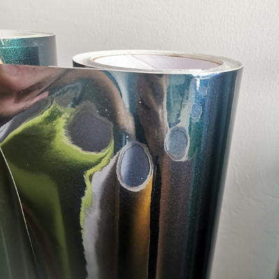 Película de fibra de carbono 3D para embrulho de automóveis personalizável em muitas cores e padrões