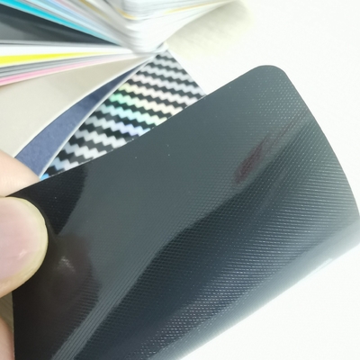 Película de fibra de carbono 3D para embrulho de automóveis personalizável em muitas cores e padrões