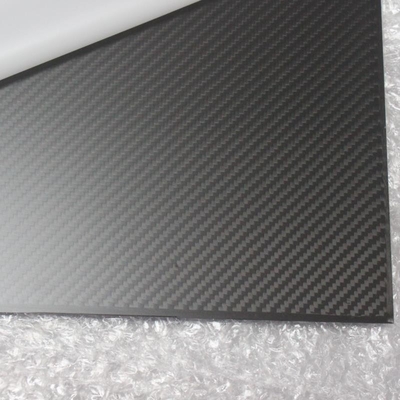 1mm 2mm 3mm Até 10mm Folha de fibra de carbono tecida 3k e personalização com suporte USD
