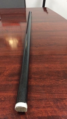 Tubos de fibra de carbono brilhantes 3k personalizados para força e leveza de remo