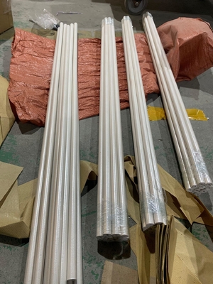 17 mm Isolamento Elétrico de Alta Temperatura Tubo de Mica de Moscovite para Elementos Industriais