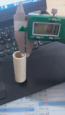Tubo de isolamento de mica de 17*1000 mm para isolamento elétrico Resistência à tração 200n/mm2