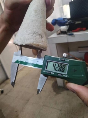 50*90 Ficha de amianto feita de fibra cerâmica para resistência ao calor e durabilidade