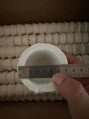 Dimensões personalizadas Selo fundido para alumínio suave Fibra cerâmica refratária Toque Cone