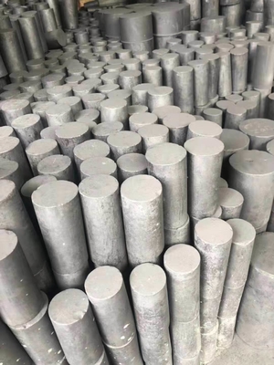 Formação de forma moldeada Grafite 1,85g 1,91g Rod Grafite para fundição contínua de cobre