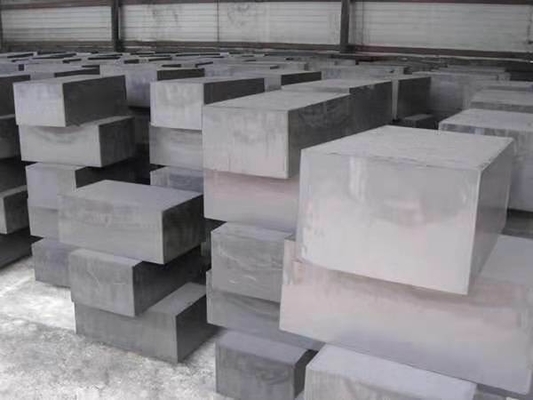 Grafite de grau industrial Bloco de grafite para EDM 1,85 1,91 g/cm3 Grafite moldado