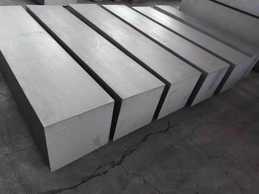 Grafite de grau industrial Bloco de grafite para EDM 1,85 1,91 g/cm3 Grafite moldado