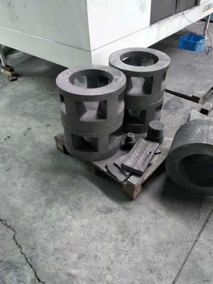 Rotor de grafite personalizado para indústria de fundição de alumínio-alumínio 1,75g densidade a granel
