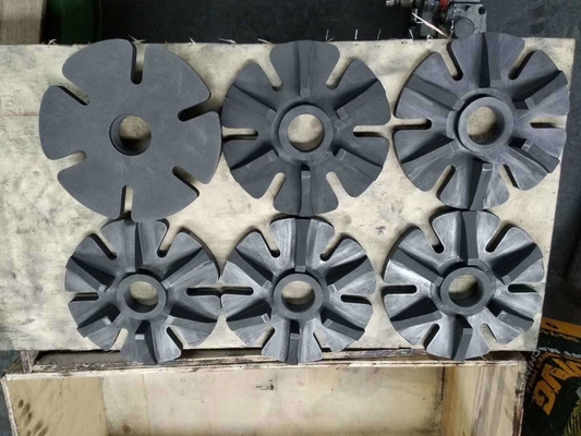 Rotor de grafite personalizado para indústria de fundição de alumínio-alumínio 1,75g densidade a granel
