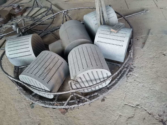 Bloco de trocador de calor industrial pequeno de grafite moldeado para indústrias de morfologia de cristais