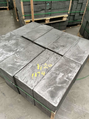 Densidade a granel 1,91g Rod de grafite para densidade EDM Densidade 1,80 1,85 1,91g/cm3 Aplicações