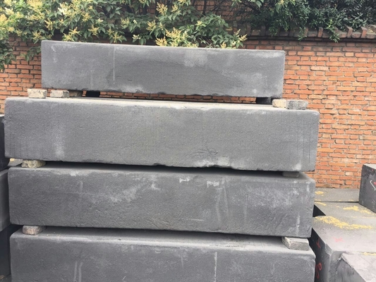 Bloco de grafite moldado 100% densidade de carbono 1,80g para várias aplicações