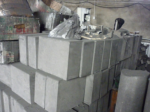 Bloco GB com alta resistência à compressão 135MPa Grafite em flocos e morfologia de cristal