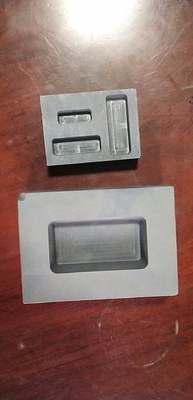 1.85 Densidade a granel Alta pureza Dimensões personalizadas Molde de grafite moldado para lingotes de ouro