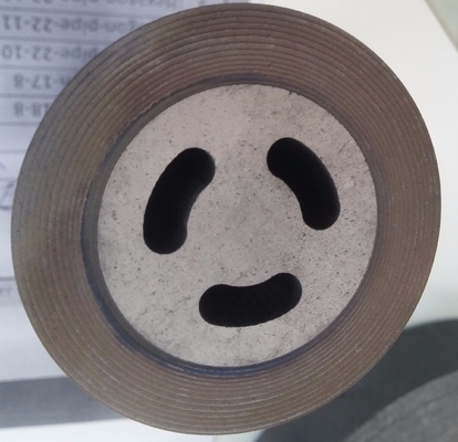 Moldes de grafite hexagonal redonda quadrada para fundição de tubos de barras de latão de acordo com o seu desenho