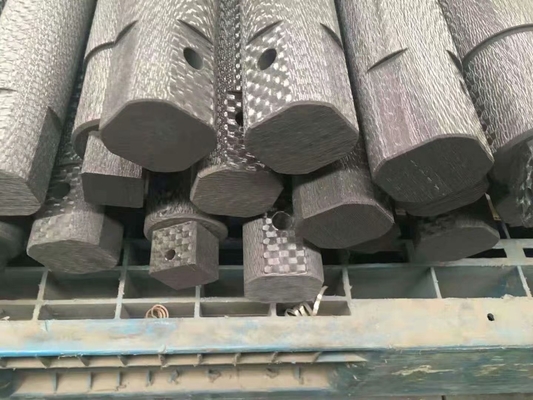 Grafite em floco 2D 2.5D Compósito de carbono de carbono para forno a vácuo moldado por forma