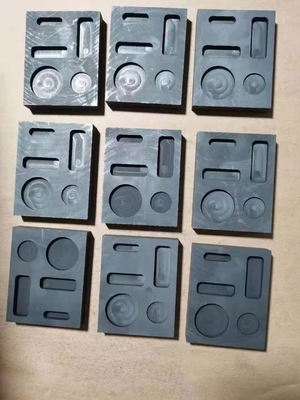Aquecedor de grafite personalizado 2200-3000 para wafer de silício de semicondutor de grau industrial