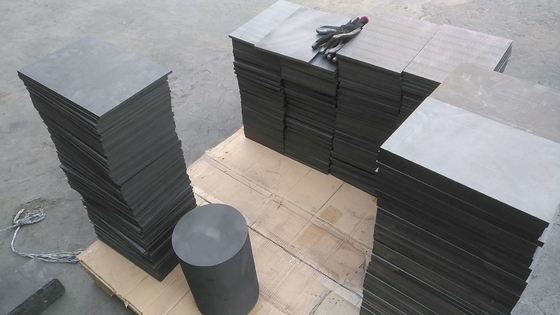 Densidade de carbono Bloco de grafite de carbono 1.85 1.91 para forno/ fundição/ personalização EDM
