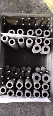 Grafite moldeado que forma fundição contínua Moldes de grafite de cobre com revestimento interior