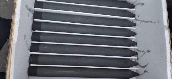 Revestimento interno cabeça de rolha de grafite personalizada para aplicações industriais
