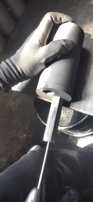 Forro de grafite de elevação hexagonal para fundição contínua de latão personalizado
