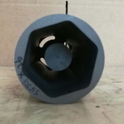 Molde de grafite hexagonal para fundição contínua