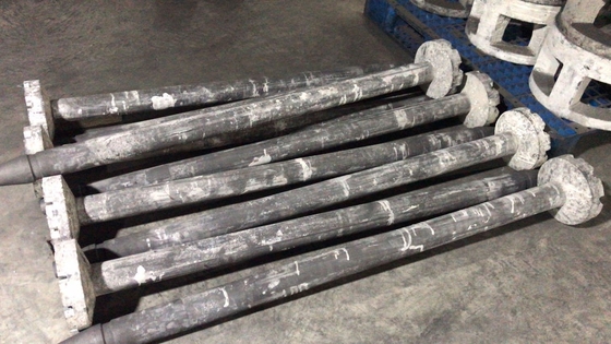 Morfologia dos cristais GR Rotores de grafite de carbono para anti-oxidação no alumínio