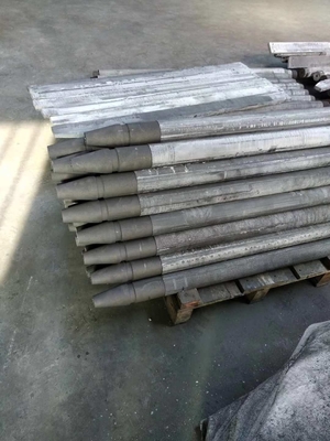 Rotor de grafite extrudido de grafite para produção de alumínio e morfologia de cristais