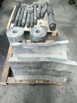 Rotor de grafite extrudido de grafite para produção de alumínio e morfologia de cristais
