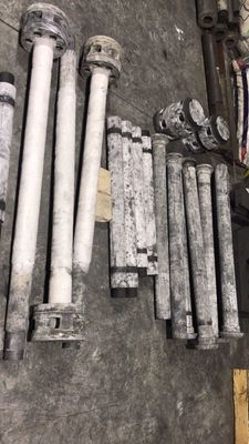 GR-1.75 Rotor de grafite 100% carbono para fusão avançada de alumínio