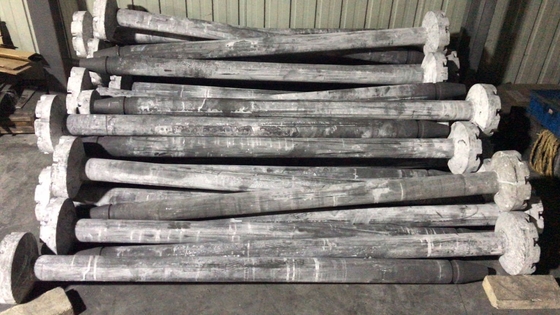 Rotor de grafite impregnado de resina de grafite extrudido de formação de grafite industrial personalizado