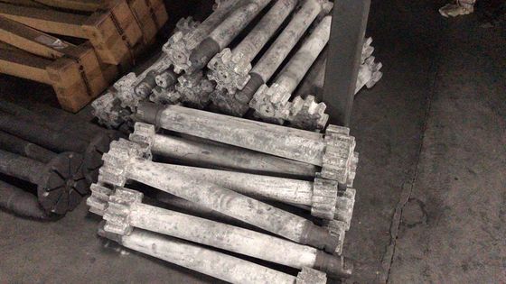 Rotor de grafite desgaseador de alta densidade para purificação de alumínio