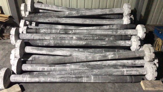 Rotor de grafite desgaseador de alta densidade para purificação de alumínio