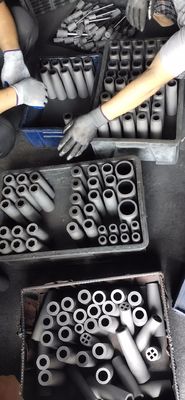 Molde de grafite revestido interiormente de alta densidade para fundição de latão/cobre/grafite de flocos de bronze