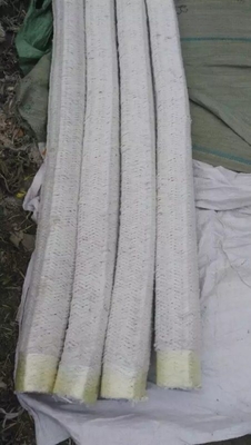 Dimensões personalizadas 1000c Composto Trapezoidal Isolamento Quilt Cerâmica Fibra Tecido
