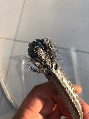 Materiais oleaginosos Embalagens de glândulas de PTFE brancas trançadas para vedação de bomba em tamanhos de 3*3mm a 60*60mm