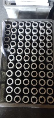 Rodas de cobre 8 mm molde de grafite de fundição contínua para resistência ao carbono faixa de 7-10 Ohm