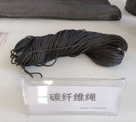 Corda de grafite de fibra de carbono trenzada grama Peso 9-160GSM Pagamento de apoio em USD