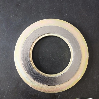 Performance Temperature O-Ring Graphite Spiral Wound Gasket com anel interno e externo