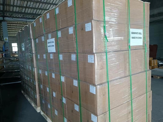 Rolo de papel de folha de grafite altamente condutora térmica expansível para soluções personalizadas