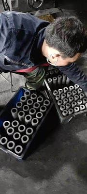 Forja contínua de fundição horizontal engrenagem redonda quadrado hexagonal molde de grafite revestimento interior