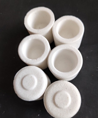 1.7g Densidade a granel Cloreto de carbono Cloreto de enxofre Crêmio cerâmico para análise C e S de materiais instantâneos