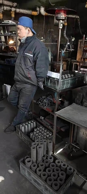 Customização de moldes redondos quadrados e hexagonais de grafite para fundição industrial