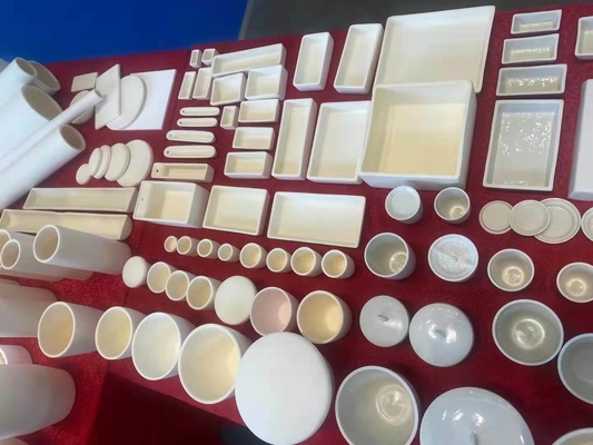 Morfologia do cristal de grafite em floco Pulsor de pistão cerâmico de alumina para bombas industriais