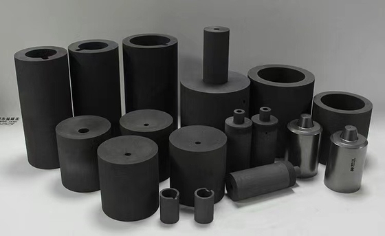 GC-123 100% de carbono 1 kg 2 kg 3 kg Grafite Crisol para derreter ouro prata