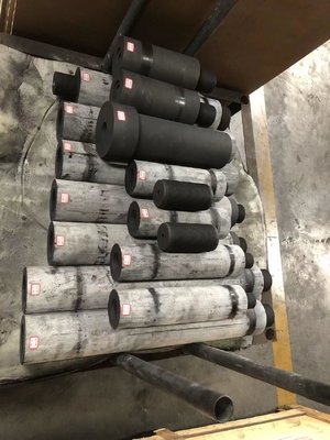 Revestimento anti-oxidação do eixo do rotor de grafite para fusão de grafite artificial de alumínio