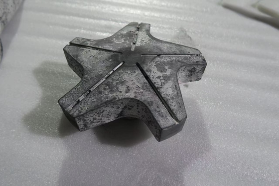 Resistência à oxidação Rotor e eixo de grafite Grau DC-1.85 por desenho