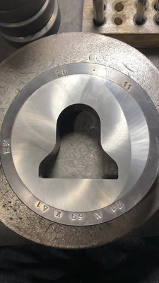 Ferramentas de recorte de carburo de tungstênio molde molde de carburo de grafite Hex molde com suporte USD