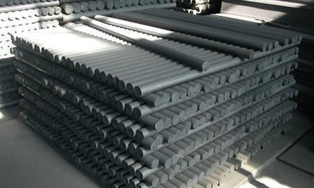 GR Rodas de grafite de eléctrodos de carbono 100% para peças usinadas