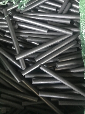 8 mm Diâmetro 10 mm Comprimento 100 mm Rodas de grafite auto-lubrificantes com forma extrudida